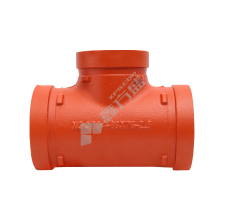 鼎梁沟槽异径三通 165mm*76mm/25公斤