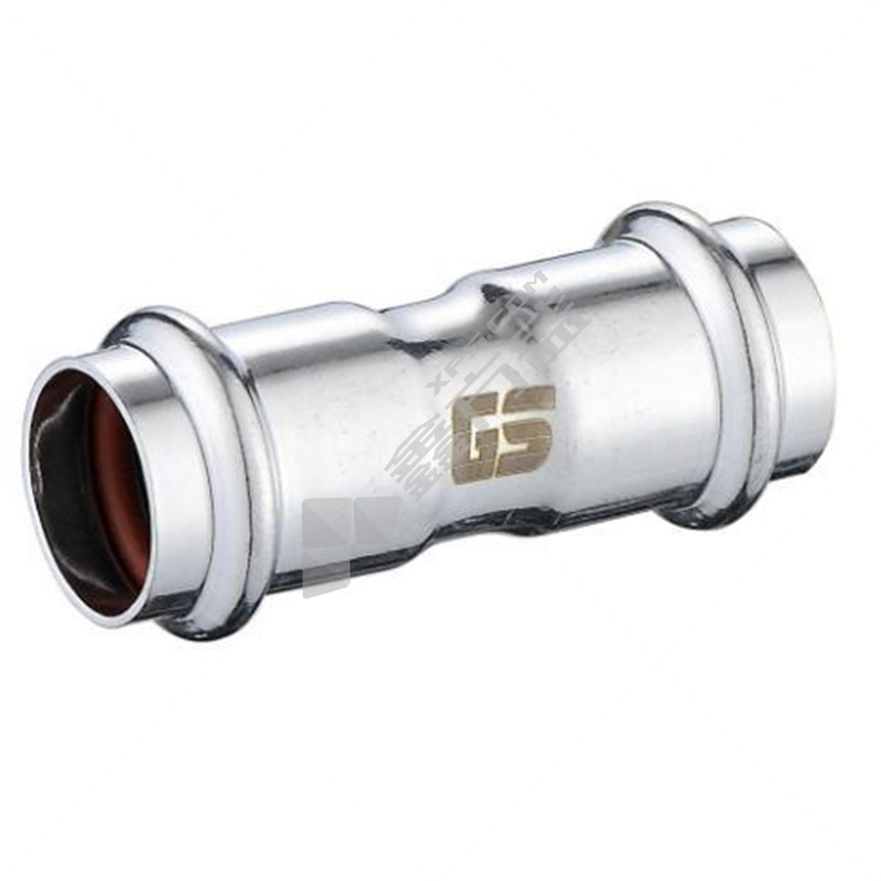 304不锈钢双卡压直通 DN50