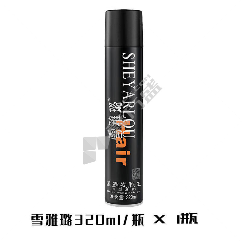 雪雅璐 黑霸定型发胶 120ml 清香型