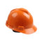 梅思安 V-Gard 一指键帽衬针织吸汗带PE安全帽 10245124 橙色