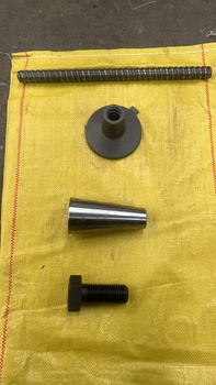 Q235B地脚螺栓折弯长100mm m20/丝口长150mm*长650mm*总长750mm