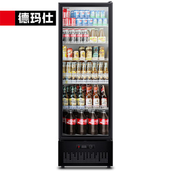 德玛仕 LG-390ZH1 食品冷藏展示柜 338L 无能效等级 黑色  220V  200W