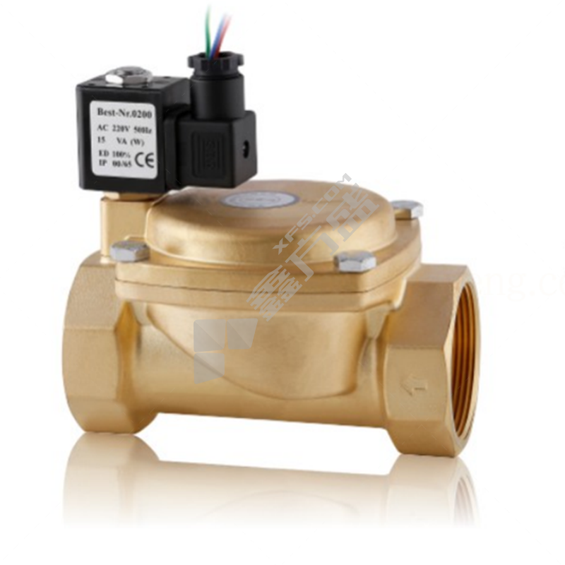 神州电磁阀 神洲先导式常闭电磁阀 0927 DN15 1.6Mpa