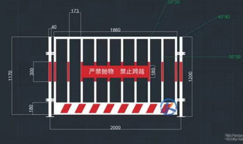基坑护栏（不要立柱） 2m*1.2m