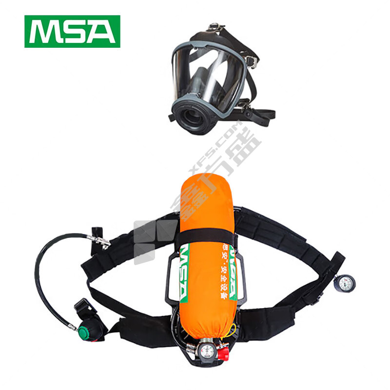 梅思安 10240486 空气呼吸器 有表瓶阀 6.8L