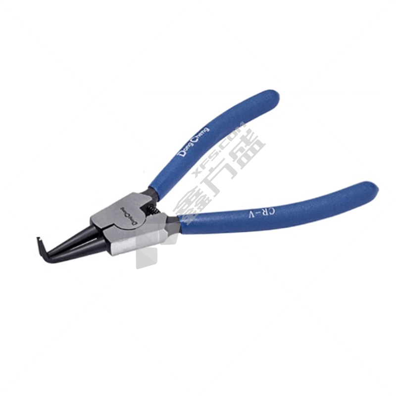 东成 轴用曲口 卡簧钳 30179204002 19-60mm 7” 175mm