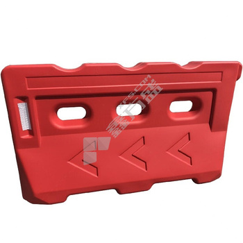 沪洋 红色吹塑三孔水马 1500*800*210*420mm 红色 9.5kg