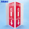 海斯迪克 HKL-222 V型三角立体消防指示牌 15*30cm 灭火器 HKL-222