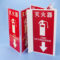 海斯迪克 HKL-222 V型三角立体消防指示牌 15*30cm 灭火器 HKL-222