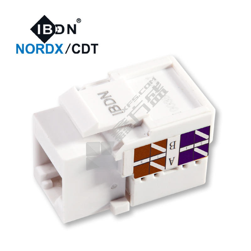 IBDN 90°六类数据非屏蔽模块 AM301.605 绿色