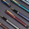 宝克 PM178 浓墨大容量全金属中性笔 哈根红 黑色 0.7mm PM178
