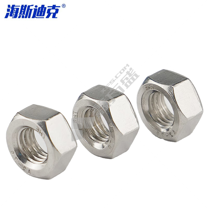 海斯迪克 HKqy-12 DIN934 304不锈钢六角螺母 M18