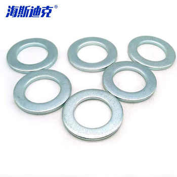 海斯迪克 HK-5059 GB97.1蓝白锌金属平垫 M12*M24 2.5mm