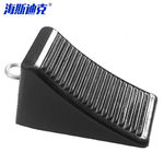 海斯迪克 HK-224 车轮橡胶斜坡阻退器 17.5*10*15CM 黑色 HK-224