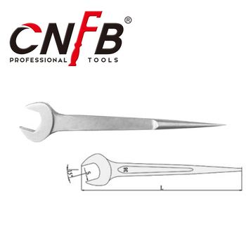 桥防 CNFB 不锈钢平把撬棒呆扳手 T88104A-17 17mm 320mm