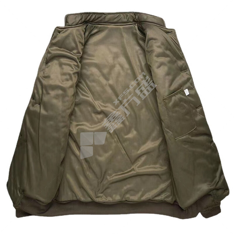 鸣固 绵花防寒棉服  小（160-170） 棕色