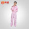 鸣固 带帽防静电服连体 4XL 黄色