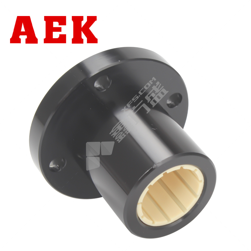艾翌克 美国进口 工程塑料直线运动轴承 圆法兰型J-LMF20 20mm