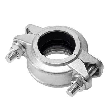 谦华智科 304带密封垫卡箍 硅胶密封DN50 卡盘57mm