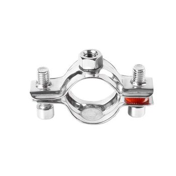 谦华智科 304不锈钢PVC管卡箍支架 外径70-76mm
