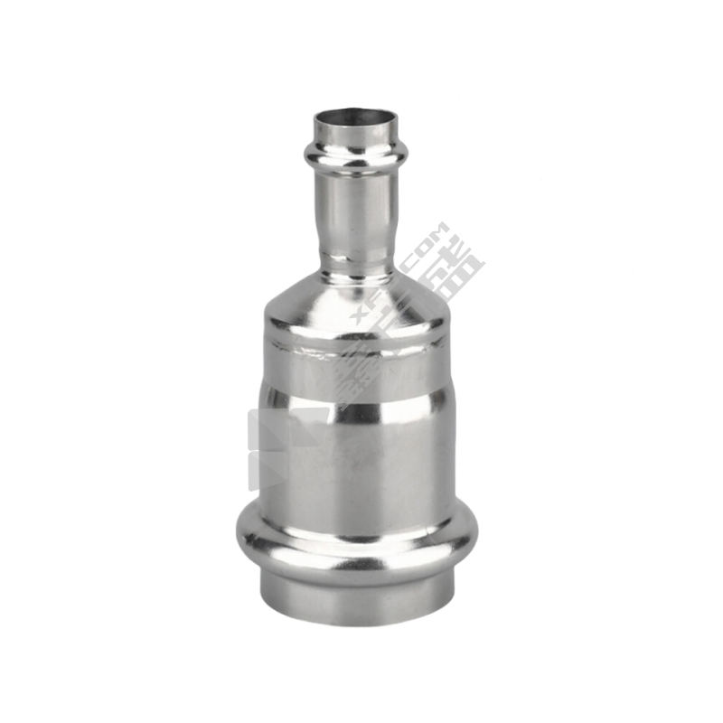 谦华智科 304不锈钢双卡压变径直通 管内径88.9*20mm