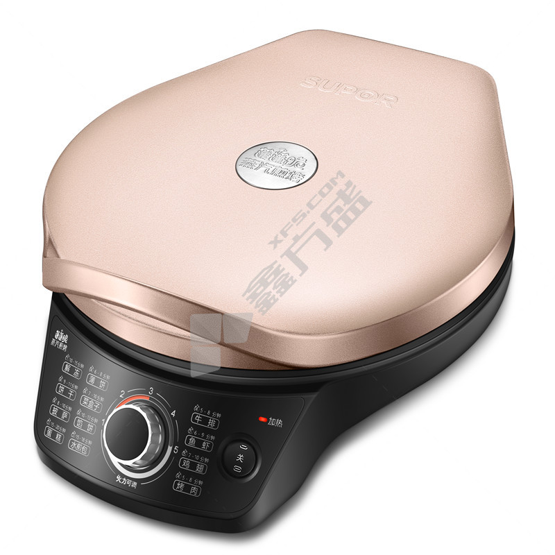 苏泊尔 JD31A847A-Q 电饼铛 1500W 约28cm JD31A847A-Q 粉色