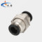 米星 黑色隔板直通PU气动接头 PM-8 8mm 0-1MPa