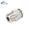 米星 304不锈钢螺纹直通 PC8-04 8mm-R1/2 0-1MPa