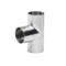 谦华智科 304不锈钢T型焊接等径三通接头 外径219mm*壁厚3mm