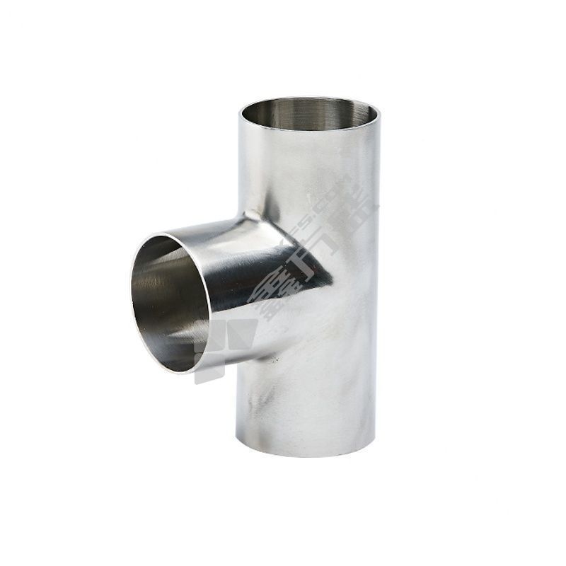 谦华智科 304不锈钢T型焊接等径三通接头 外径219mm*壁厚3mm