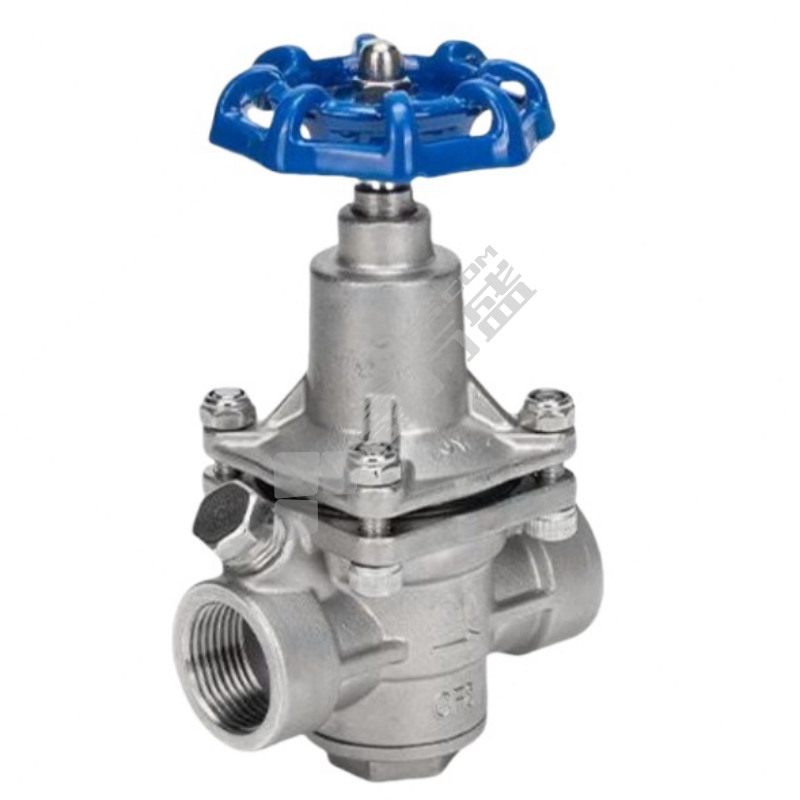 谦华智科 304不带表不锈钢内丝膜片可调式减压阀 YZ11X-16P DN15 PN16