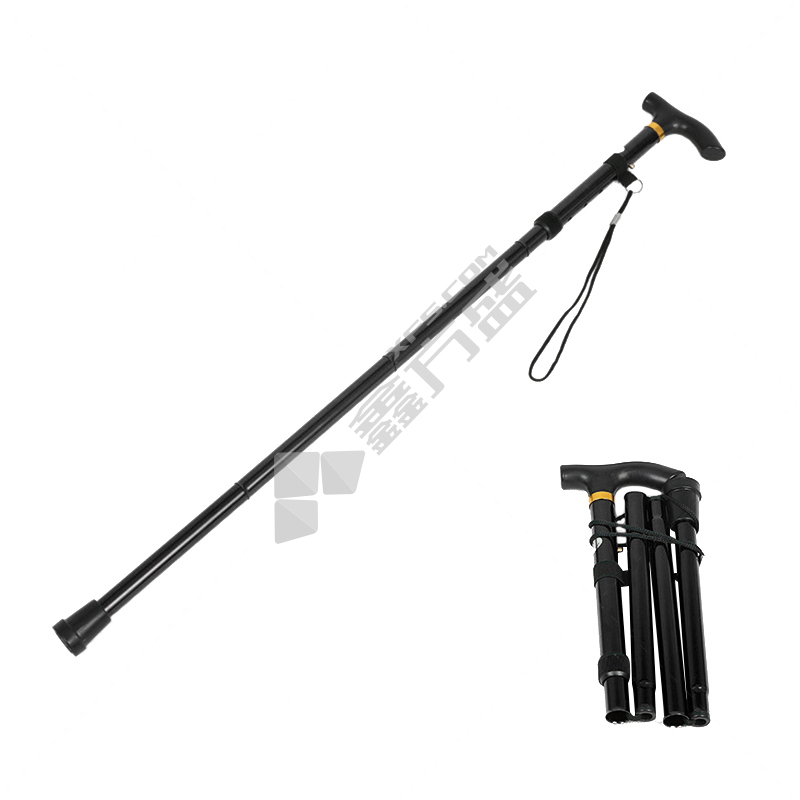 三极户外 TP3902 铝合金 可伸缩 登山杖 84-93cm 0.8mm 260g 黑色