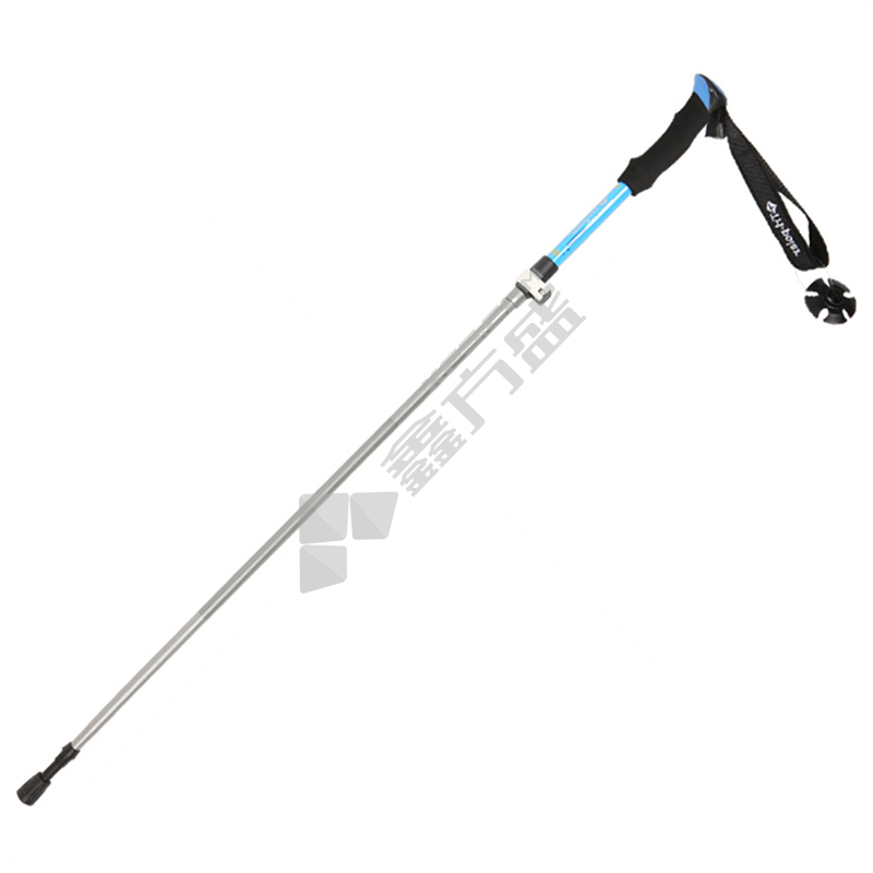 三极户外 TP3909 铝合金 可伸缩 轻便徒步登山杖 62-135cm 5节18mm16mm14mm14mm14mm 280g 蓝色