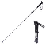 三极户外 TP3913 碳纤维 可伸缩 纹理登山杖 115-130cm 5节 18mm16mm14mm14mm14mm 220g 黑色