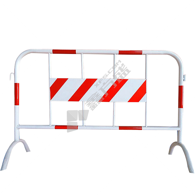 斯铂格 带牌铁马隔离护栏 1*1.5m 红白色