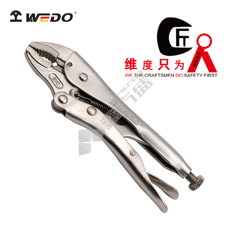 维度 圆口带刃大力钳 WD405-07 7" 185mm