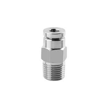 星浙气动 PC系列 快插气动软管接头 PC10-04NPT 10mm-NPT1/2
