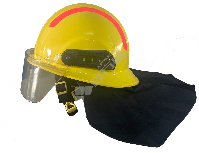 凯长 半盔消防头盔 FTK-B/K 桔黄色