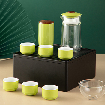 杜邦 PSJ-730 君品豪华便携茶具 绿色