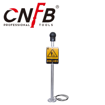 桥防 语音版不锈钢人体静电释放仪 T88615D-02 1000mm