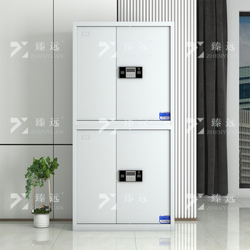 臻远 ZYJJ-80036 分双节保密柜 900*420*1900mm 灰白色