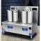 小鸭 MDC-15KW*2-C2 双眼商用电磁双眼低汤灶 不锈钢 380V 15KW*2 500mm