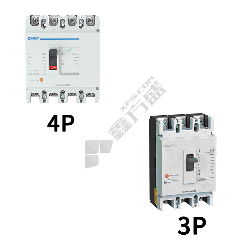 正泰 塑壳配电保护断路器250A NM1-250S/3300 250A  G