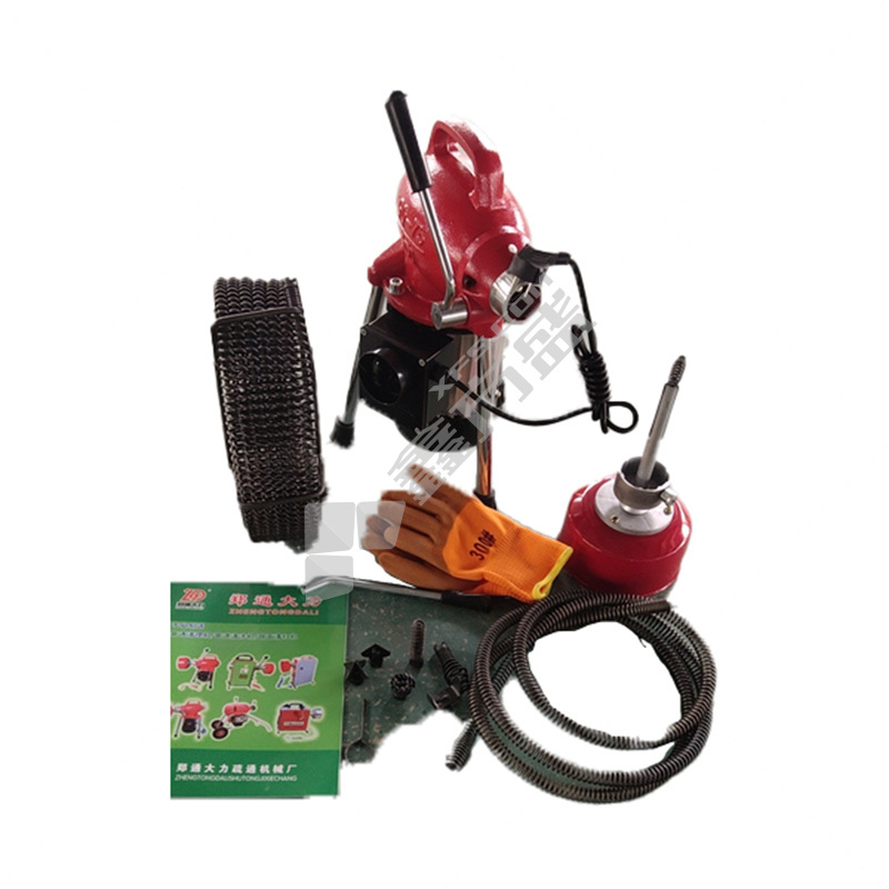 郑通大力 GQ-75 普通版管道疏通机 500W GQ-75