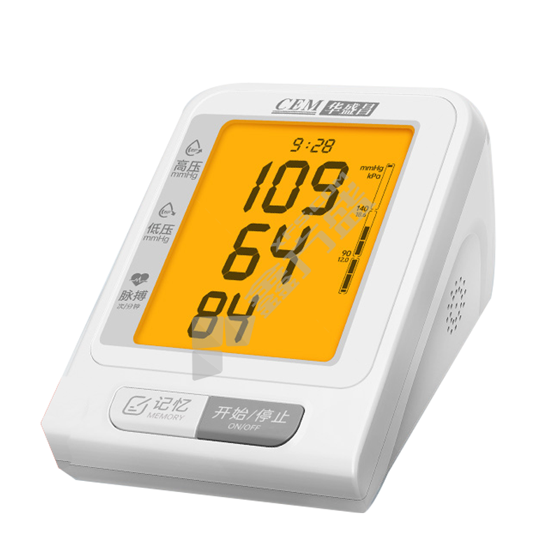华盛昌 上臂式智能测量血压仪 BP-108 TypeC USB接口5VDC 5°C~40°C 15%RH~80%RH