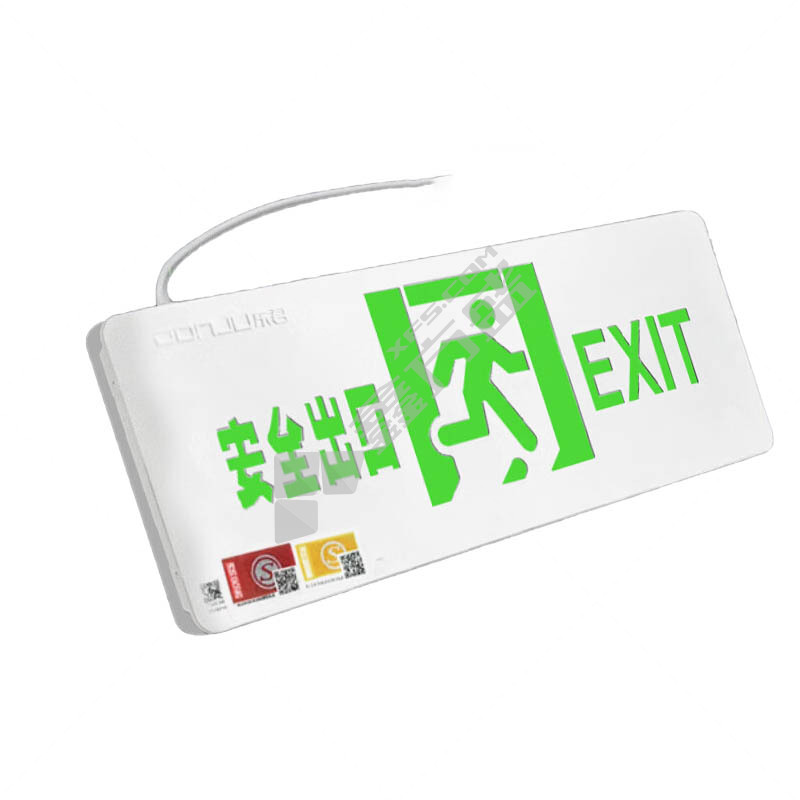 东君 自电自控 新国标款安全出口指示灯 1W 220V 嵌入式面盖