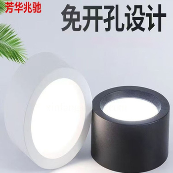 芳华兆驰 芳华系列 黑壳明装筒灯 FHZC 30W 4000K 12寸 220V