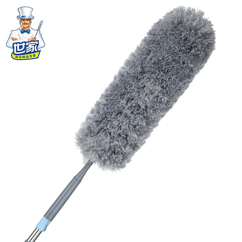 世家 静电伸缩除尘掸 21910 伸缩前108cm 伸缩后143cm 灰蓝色