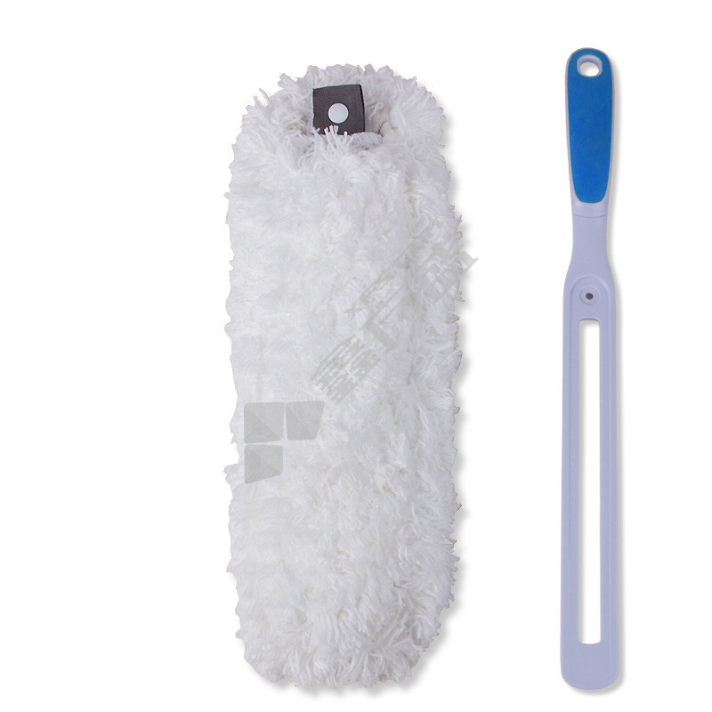 世家 家居清洁尘掸 21333 10*45cm 白蓝色