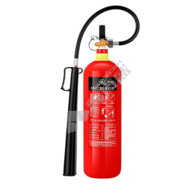 洪湖 新国标手提式合金钢二氧化碳灭火器 MT/BE2 2kg